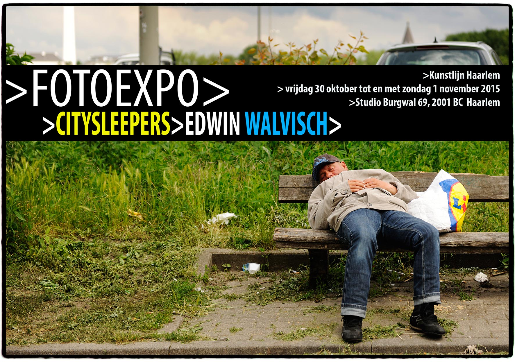 110107 FotoExpo Citysleepers, Kunstlijn Haarlem>2015