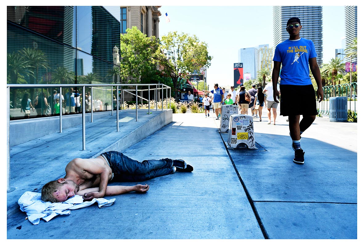 Down and out, Las Vegas