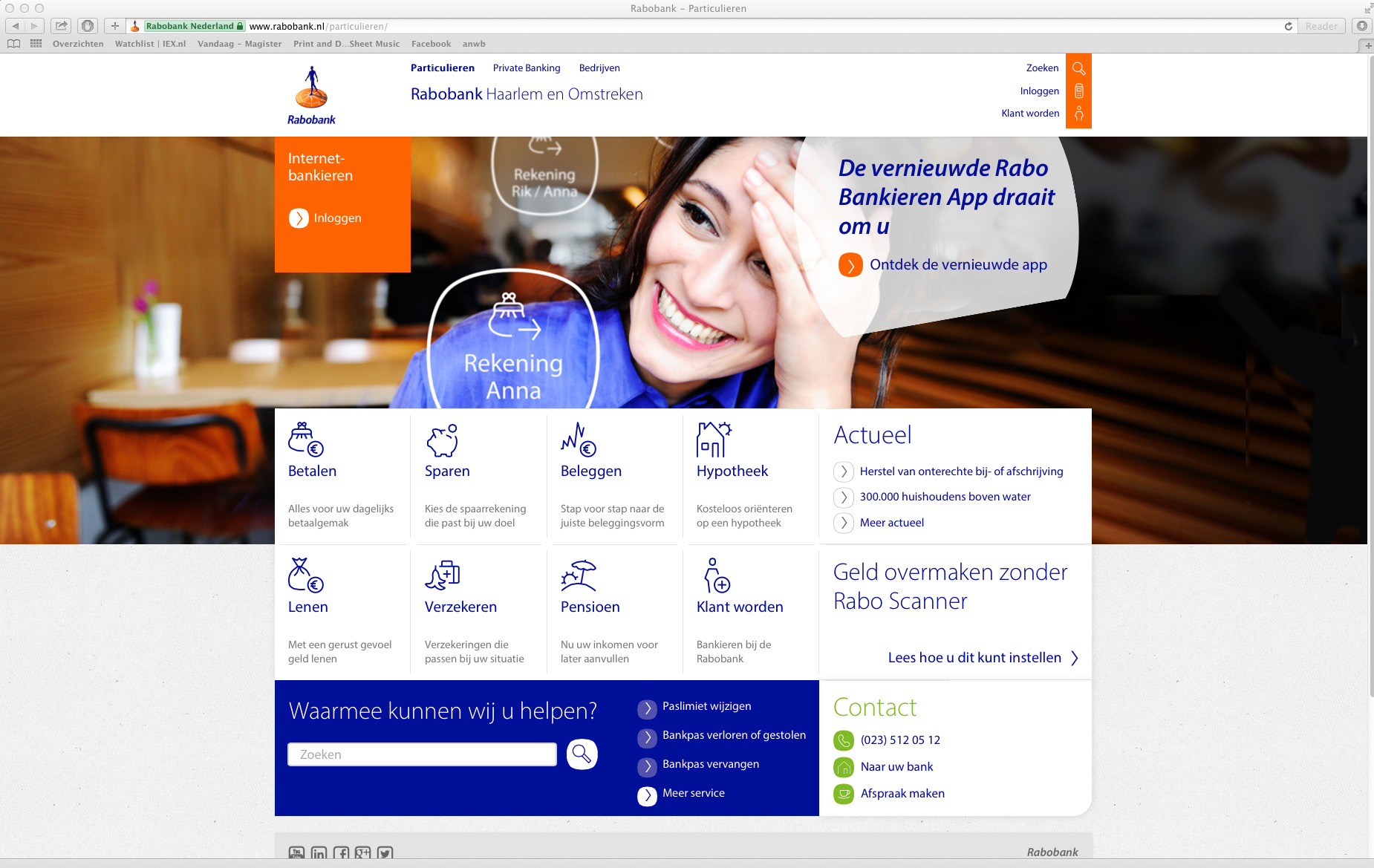 Rabobank Nederland, campagne Particulieren>2015